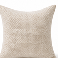 Neutral Woven Decorative Pillow