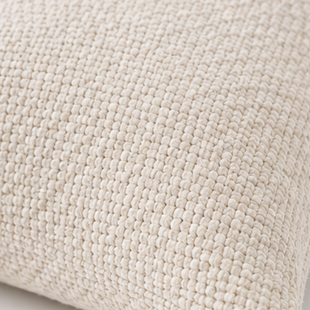 Neutral Woven Decorative Pillow