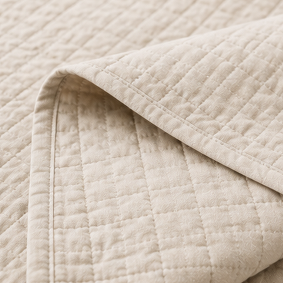 Quilted Cotton Bedspread