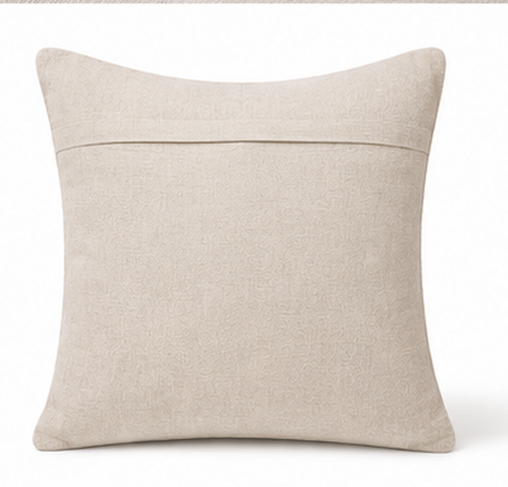 Neutral Woven Decorative Pillow