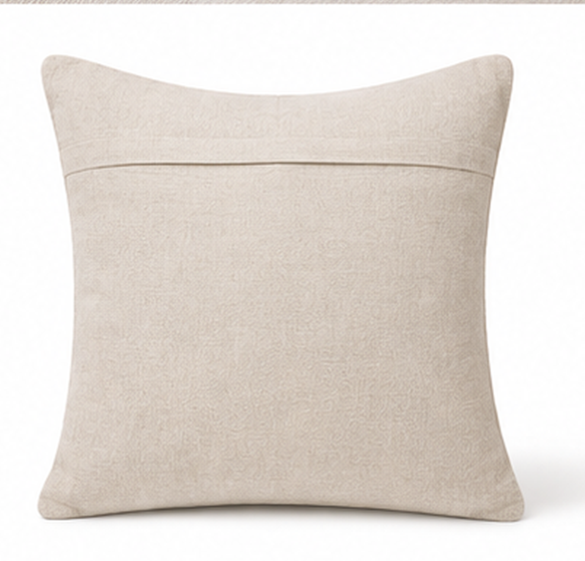 Neutral Woven Decorative Pillow