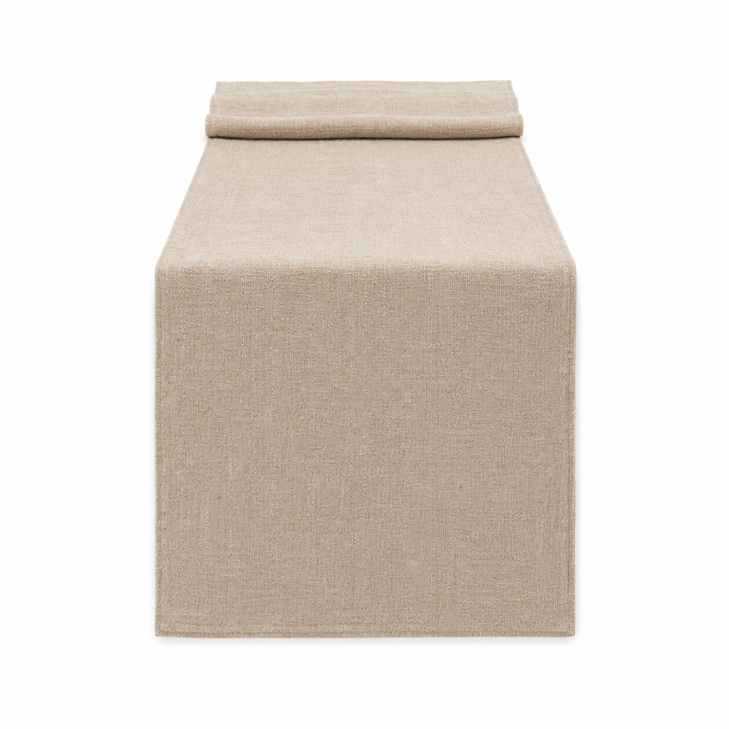 Natural Linen Table Runner
