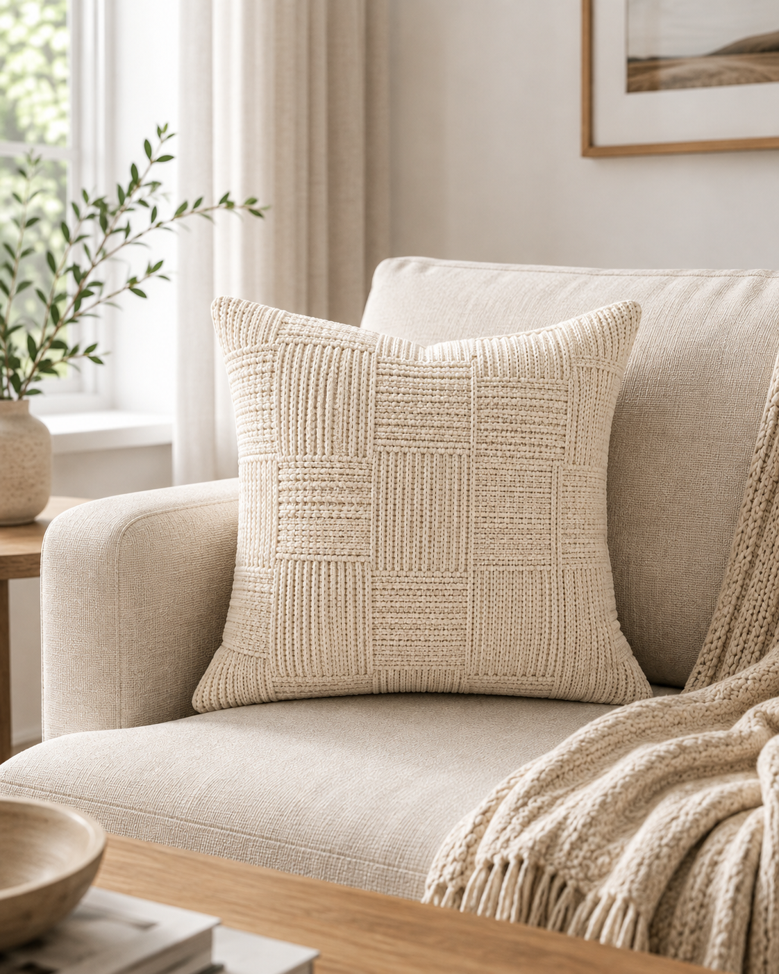 Textured Cushion Cover