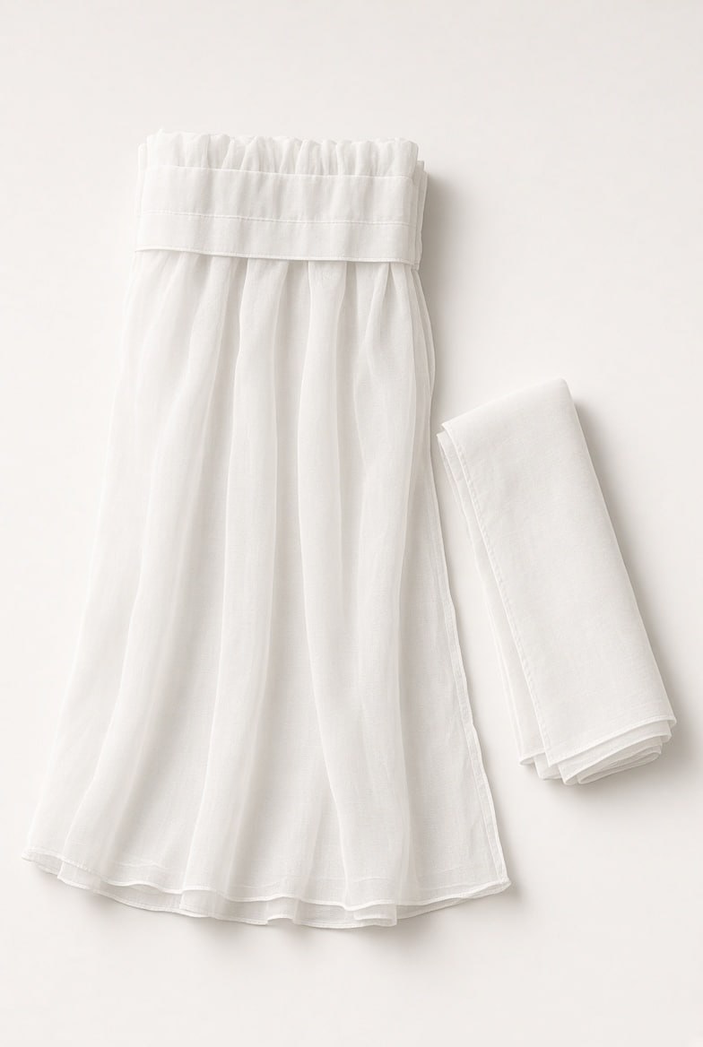 Sheer Voile Curtain Panel